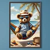 (40*60cm)Bear - Full Round Drill Diamond Painting