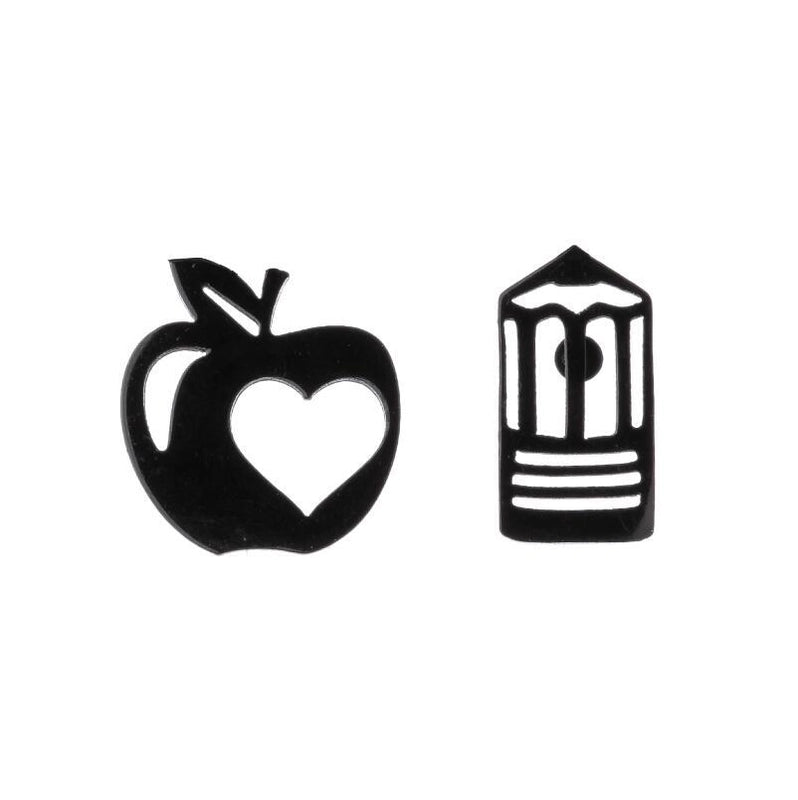 1 Pair Minimalist Fruit Stainless Steel Ear Studs