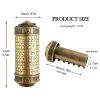 Da Vinci Combination Lock Cylinder With Hidden Compartments Heavy Duty Real Metal Novelty Gift Large Enough To Store Banknotes, Notes, Rings, Jewelry, Cool And Romantic Gift