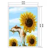 Sunflower Cat -11CT Stamped Cross Stitch Kit(36*46cm)