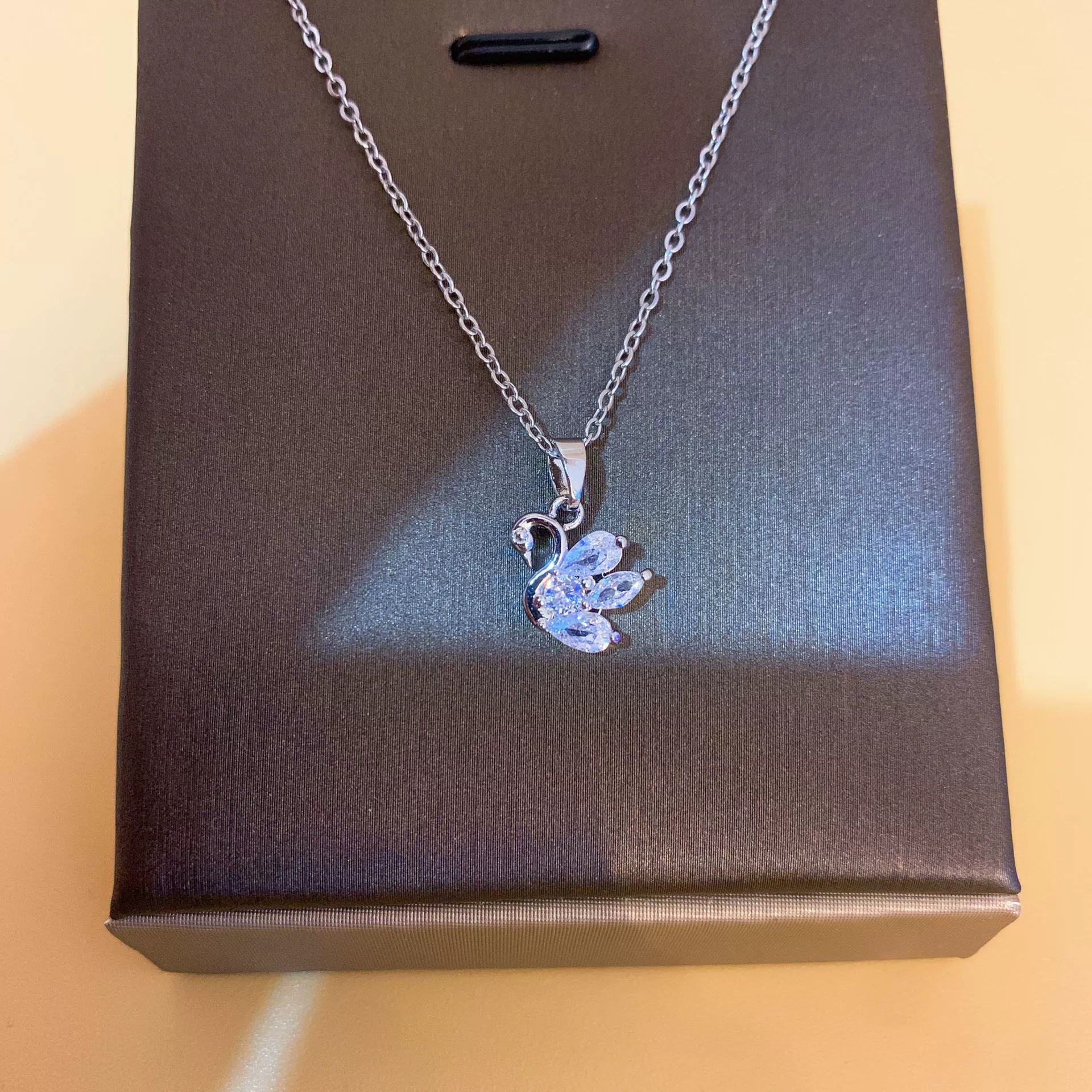 Swan Zirconia Necklace