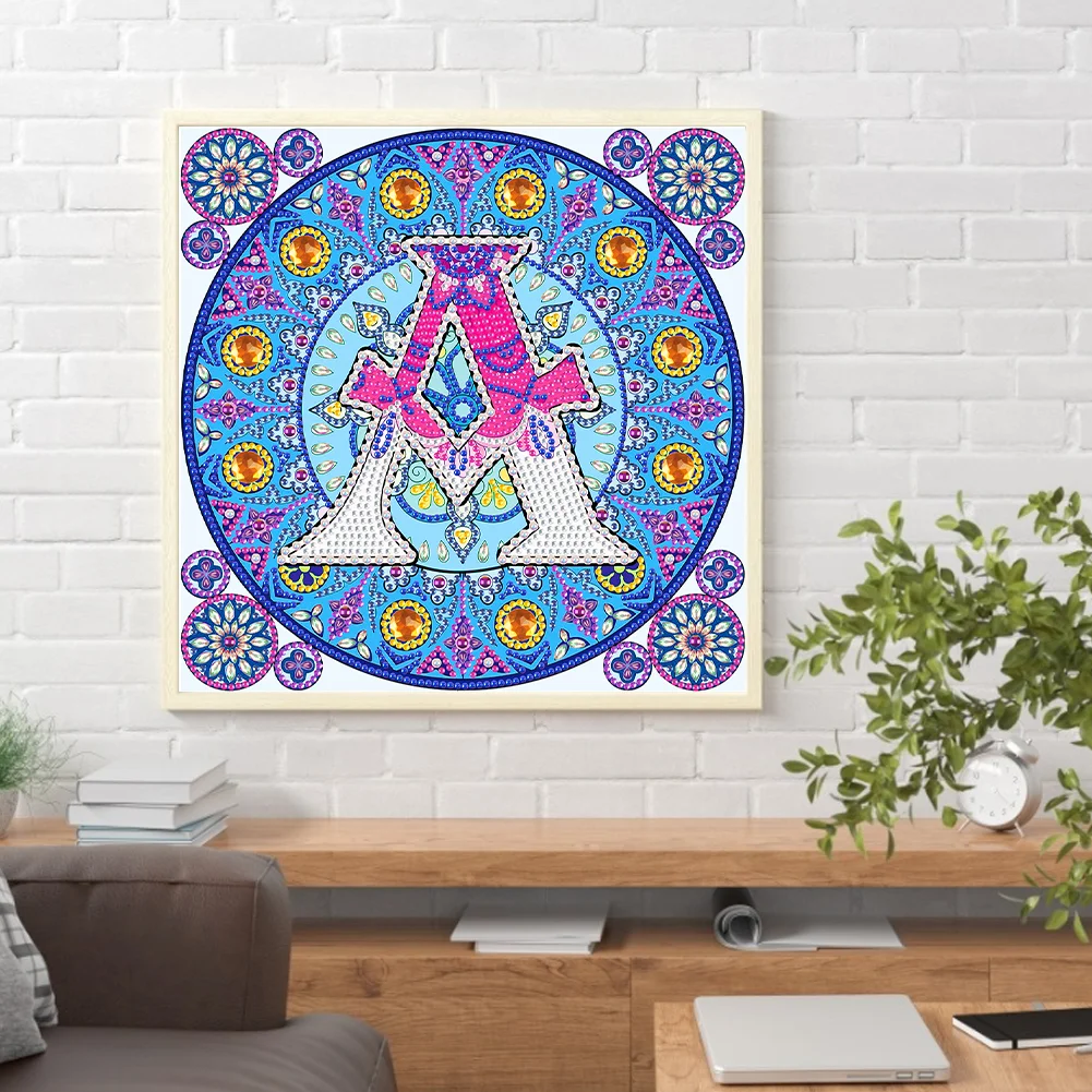 Diamond Painting - Partial Special Shaped Drill - Datura A(30*30cm)