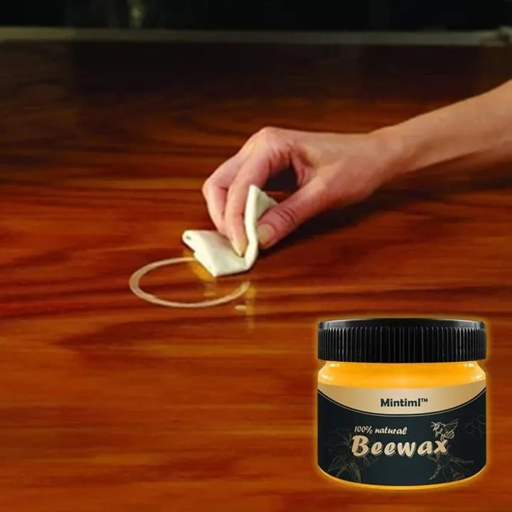 Wood Repairing Beeswax with 1pc Sponge