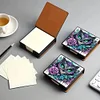 Leather 5D Diamond Painting Kit Note Box DIY Diamond Art Notepad Box (Owl)