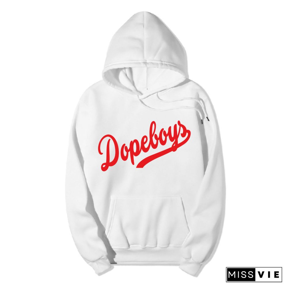 Letter Print Men's And Women's Sweatshirts