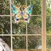(US Only)Acrylic Single-Sided Diamond Painting Hanging Pendant for Home Decor (Butterfly)