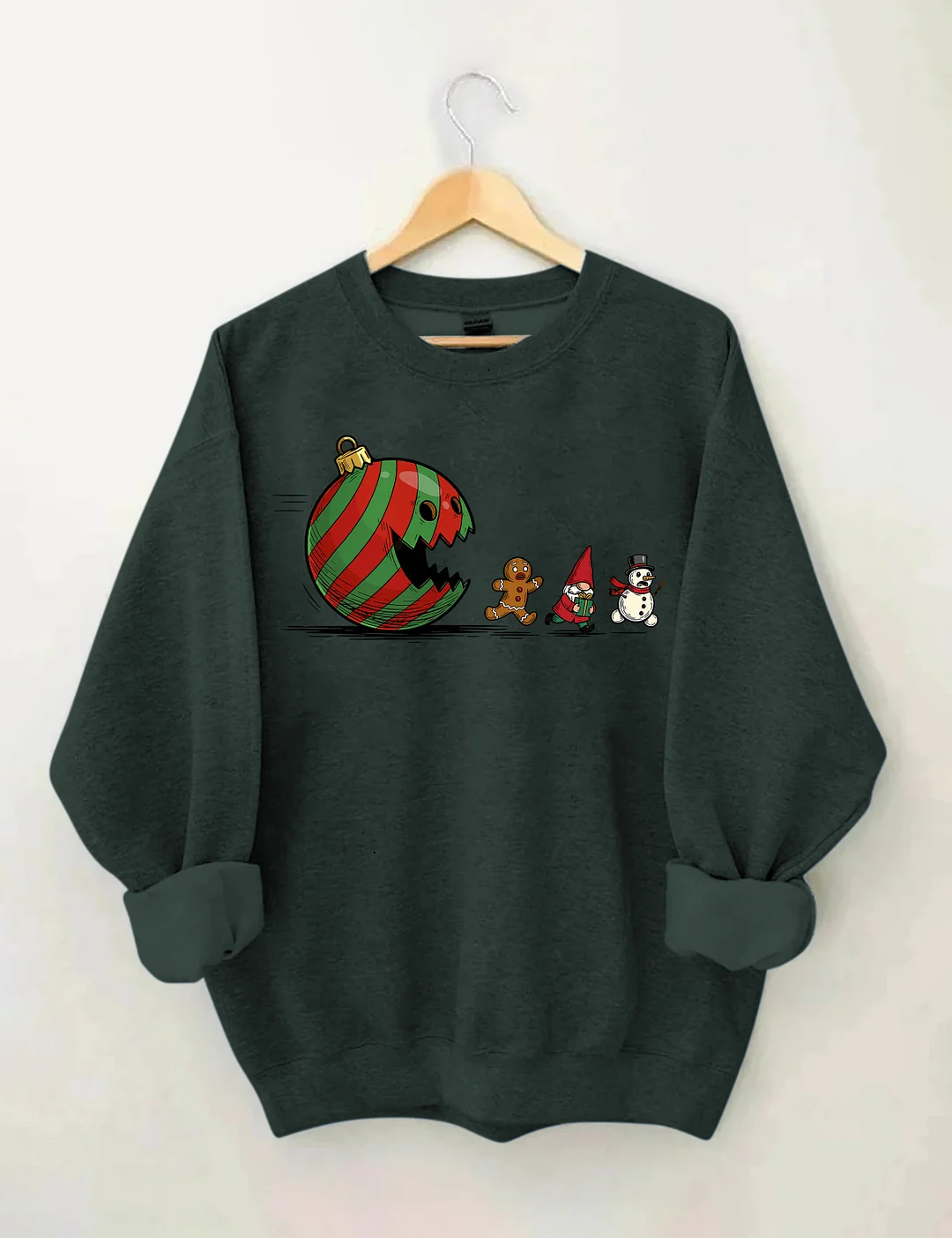 Funny Gingerbread Christmas Sweatshirt