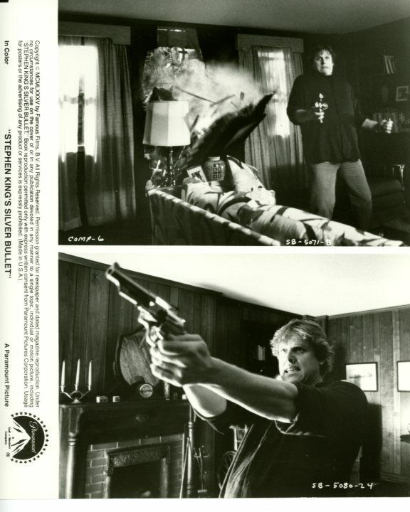 Gary Busey Stephen King's Silver Bullet Original Press 8X10 Photo Poster painting