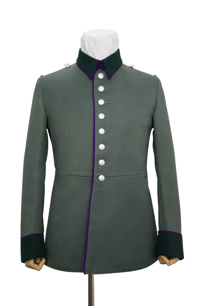   Wehrmacht German M1935 General Officer Waffenrock Gabardine Piped Dress Tunic German-Uniform