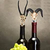 Antelope Horn Skull Wine Stopper Creative Home Decoration Red Wine Bottle Stopper Buffalo Stopper Ornaments Simulation Jagermeister