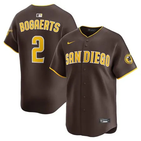 Men's San Diego Padres #2 Xander Bogaerts  Brown Alternate Limited Player Jersey
