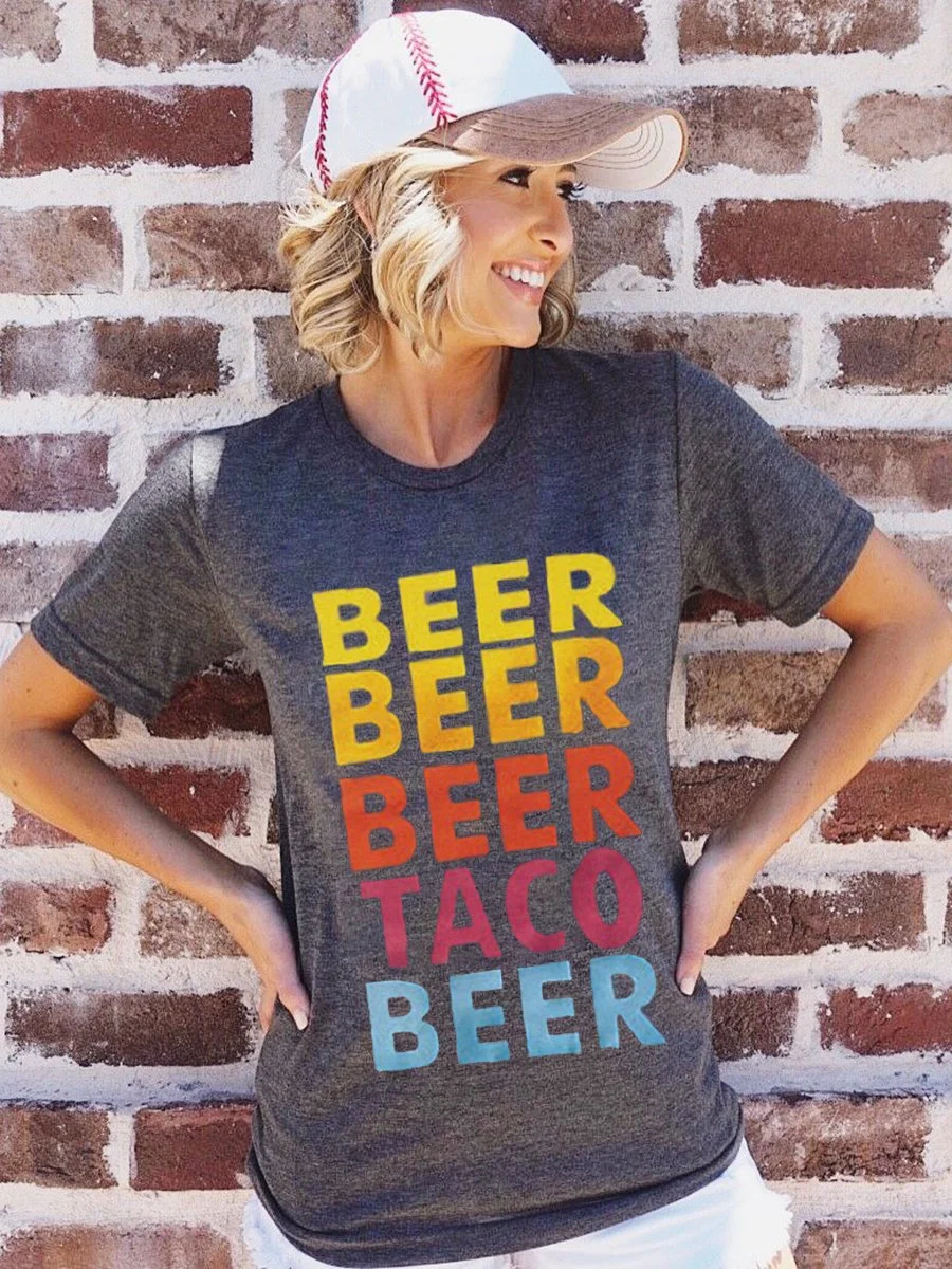 Taco Beer  T-shirt