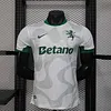 Joyfball 2025/2026 Player Version Sporting Lisbon Away Football Jersey 1:1 Thai Quality（The player version jersey is a bit tight, please pay attention to the size selection）