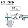 LCD Display mm/inch Digital Vernier Caliper Gauge Micrometer Measuring Tool