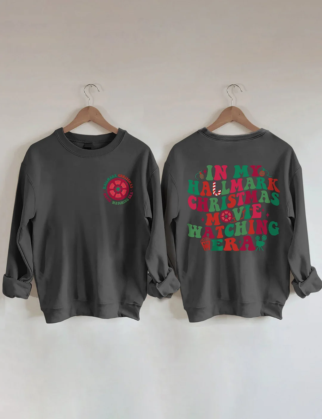 Christmas Movie Watching Era Sweatshirt