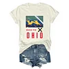 Ohio VS Michigan Rivalry Tee