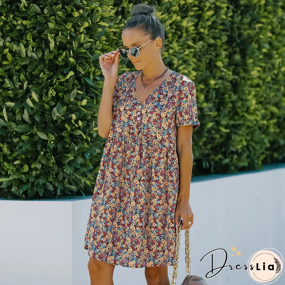 Floral Printed Dress