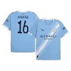 RODRIGO #16 Manchester City Home Soccer Jersey 2025/26 &ndash; Club World Cup