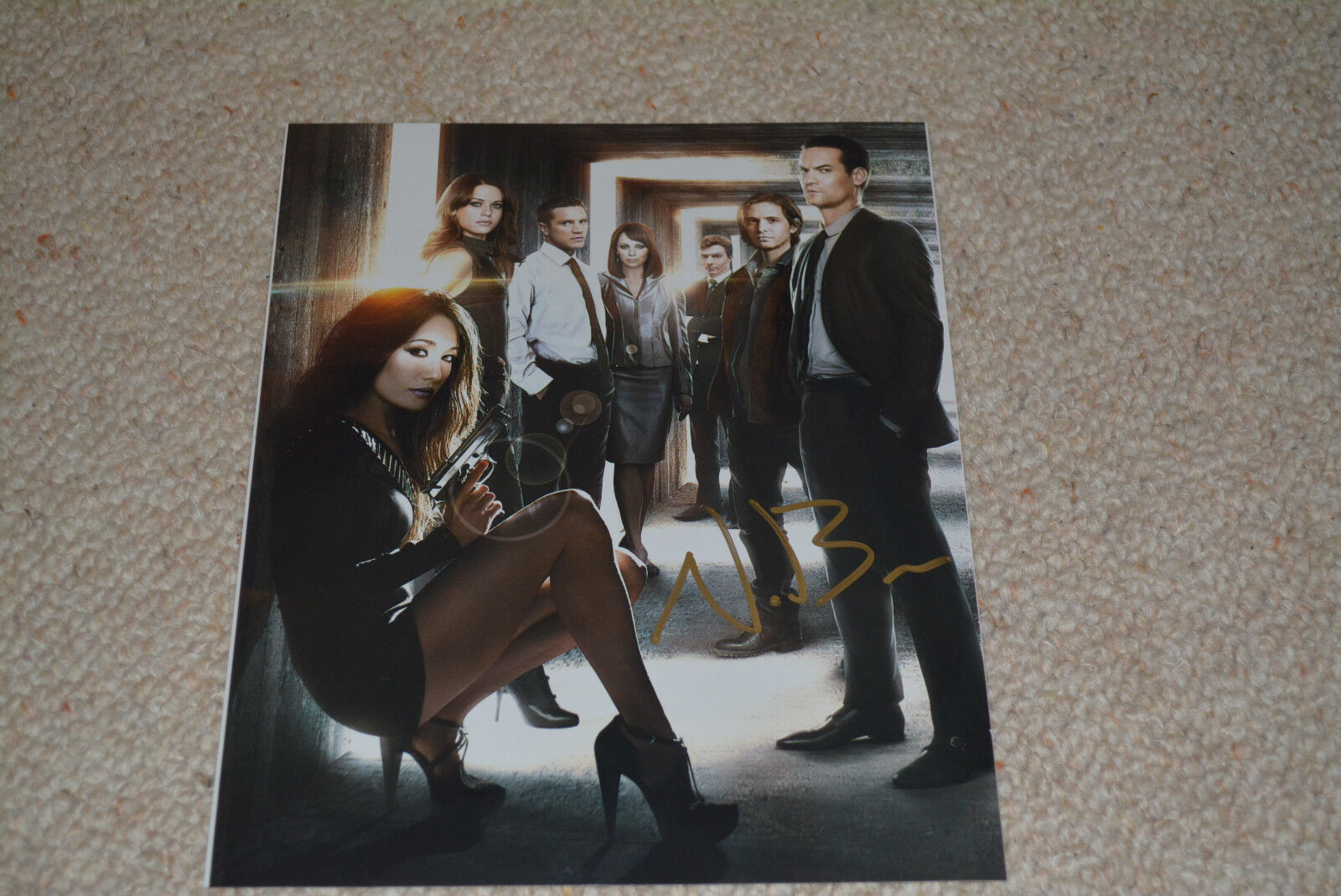 NOAH BEAN signed autograph 8x10 20x25cm In Person NIKITA