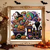 Train DIY Partial Drill Rhinestone Diamond Painting Kit 30x30cm