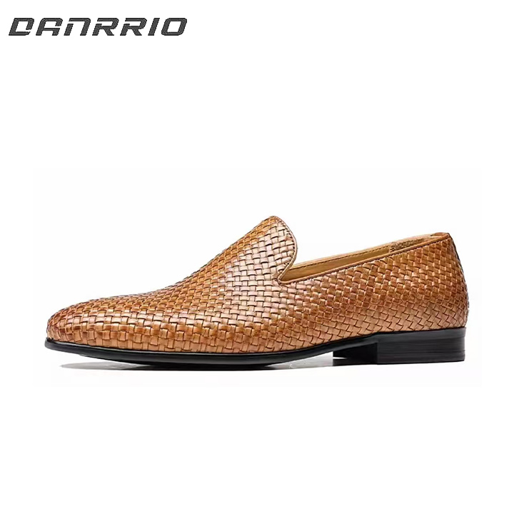 DANRRIO Braided Shoes Breathable Business Casual Handmade Loafers  DANRRIO.COM DANRRIO