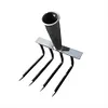High Carbon Steel Nail Rake Weeding Rake Loose Soil Rake Farm Tools(12 Teeth)