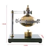 Hot Air Stirling Engine Motor Model DIY Unassembled Steam Flying Saucer Full Metal Physics Science Experiment