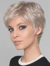 Gradient Short Straight Hair Fluffy Wig