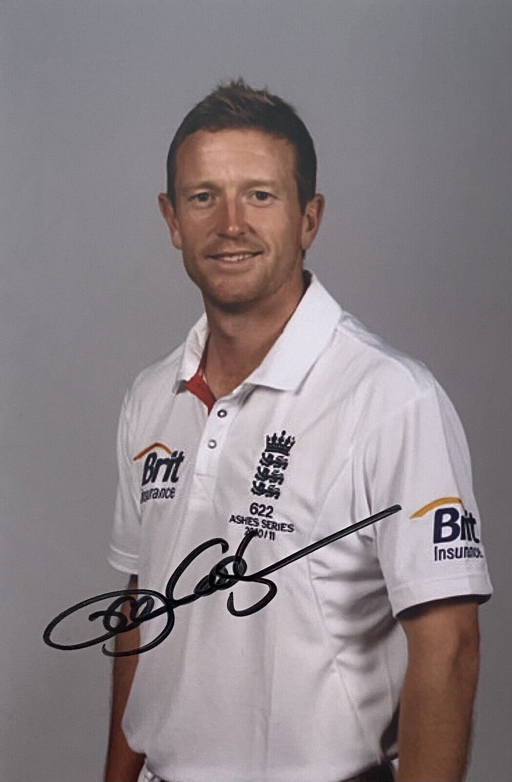 Paul Collingwood Genuine Hand Signed England 6X4 Cricket Photo Poster painting