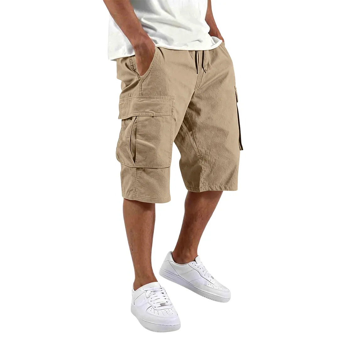 Men's Cargo Shorts With Multiple Pockets-INSPIREUSE