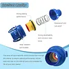 FRV100 Pool Cleaner Flow Regulator Valve Easy To Install Automatic Pool Cleaner Flow Control Valve In Ground for Zodiac MX8 MX6 Elite Series