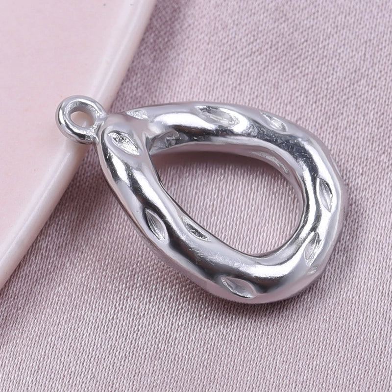 5 Pieces 304 Stainless Steel 18K Gold Plated Geometric Jewelry Accessories Pendant