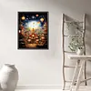 Diamond Painting -DIY Round Partial AB Drill Cartoon Town(45x55cm)