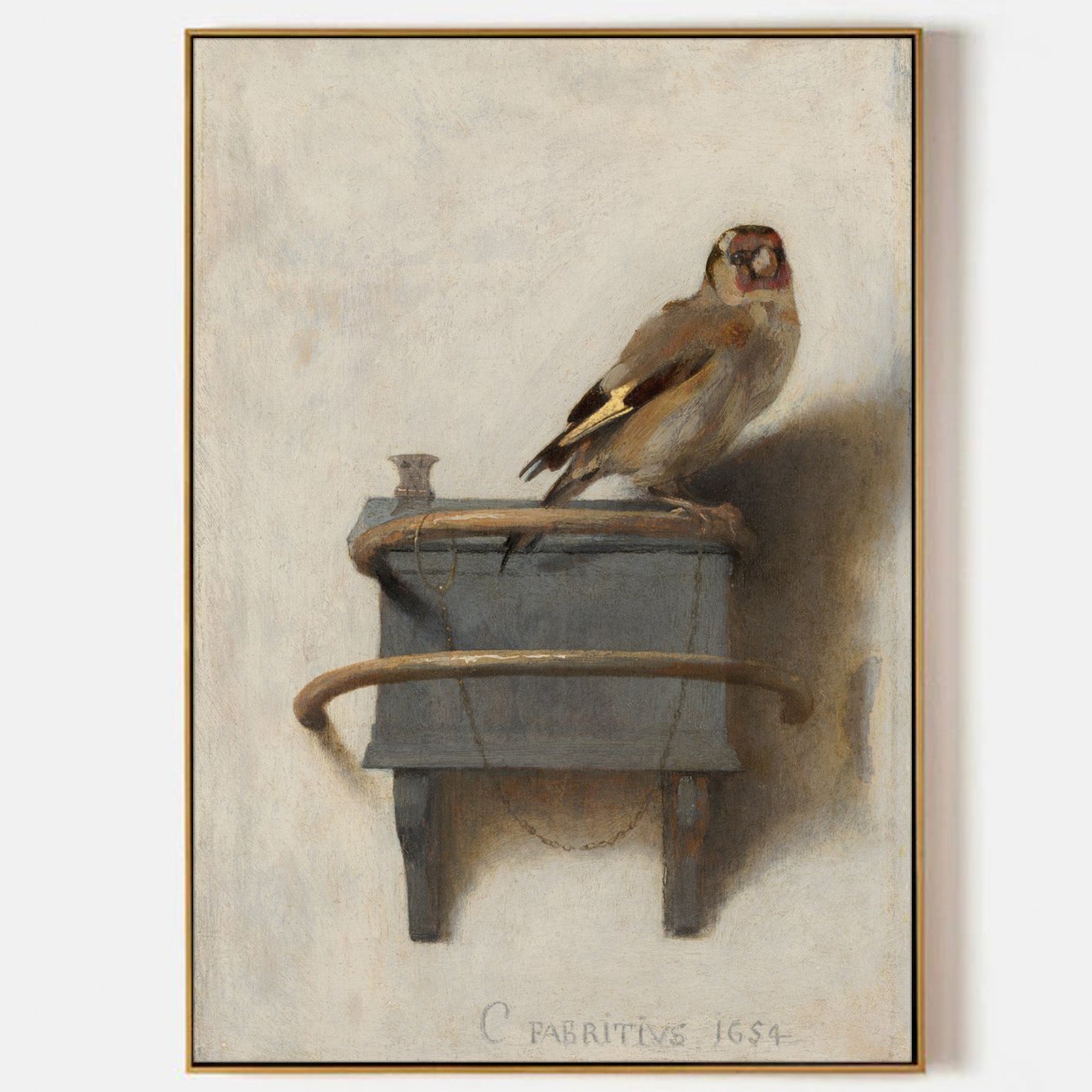 Arabelart The Goldfinch by Carel Fabritius - Famous Art Reproduction