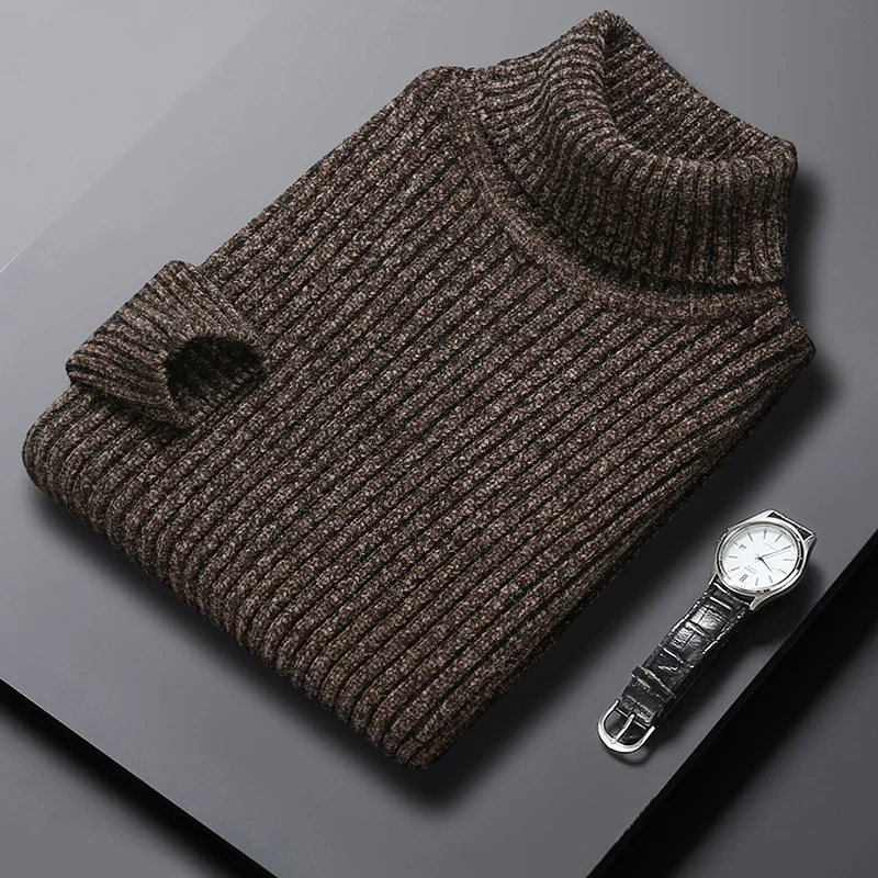 Men's Turtleneck Ferret Sweater