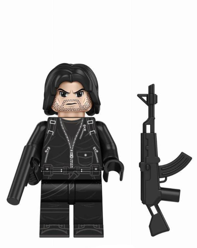 Winter Soldier (Thunderbolts*) Custom Marvel Superhero Minifigure Minifigure Bricks monstertoys
