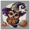 Diamond Painting-DIY Crystal Rhinestone Halloween Owl