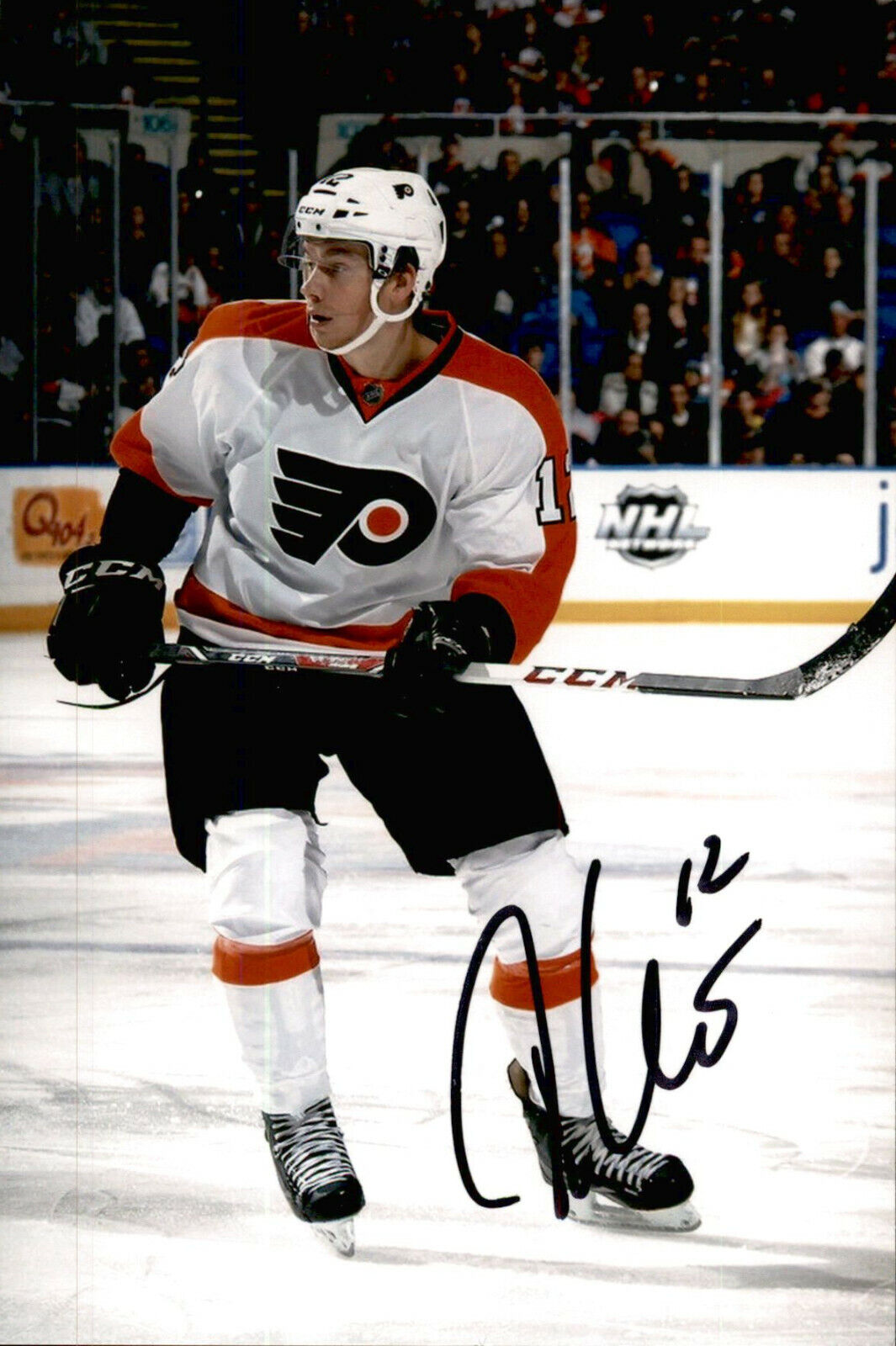 Michael Raffl SIGNED 4x6 Photo Poster painting PHILADELPHIA FLYERS #4