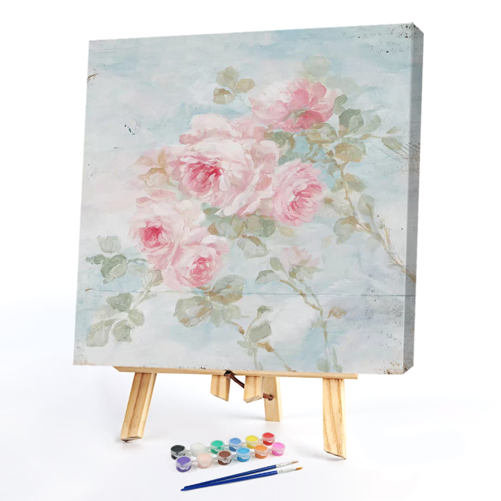 

20*20CM - Paint By Numbers - Peony, 501 Original