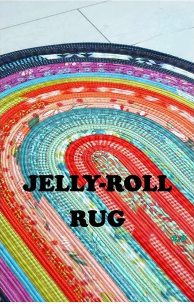 Jelly-Roll Rug PDF pattern