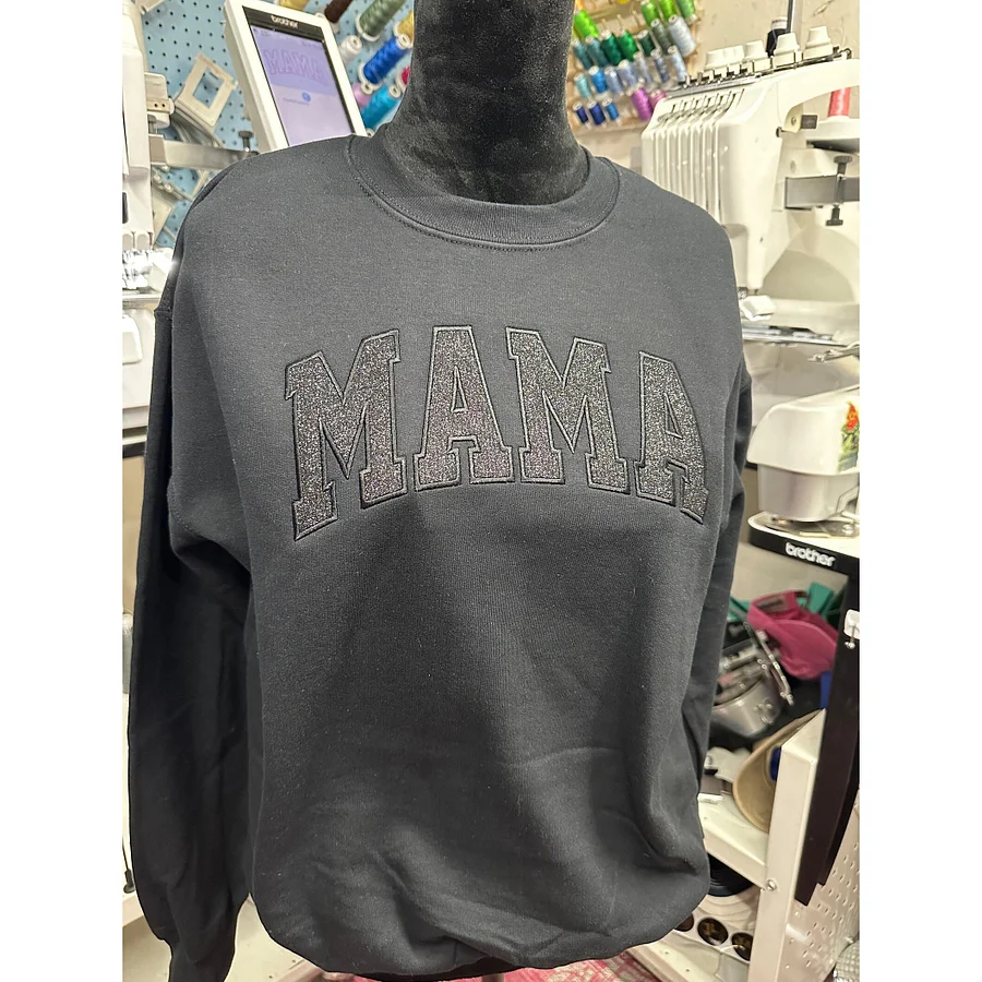Custom Glittered Sweatshirt