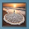 Girl-Special Shaped Diamond Painting