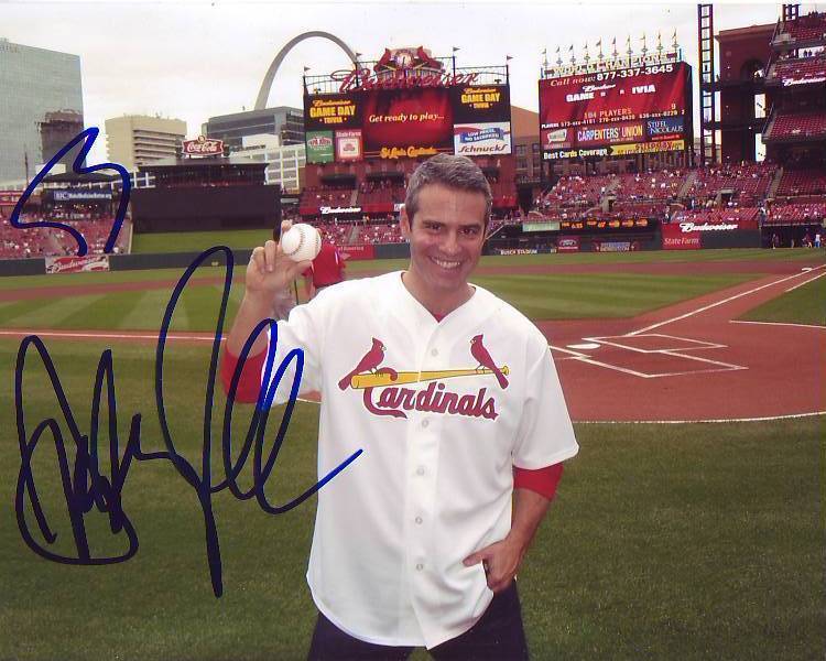 ANDY COHEN signed autographed ST. LOUIS CARDINALS 8x10 Photo Poster painting