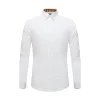 Italian solid color casual high-end business shirt