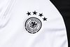 Joyfball 2024/2025 Germany Half-Pull Training Suit White Football Shirt 1:1 Thai Quality