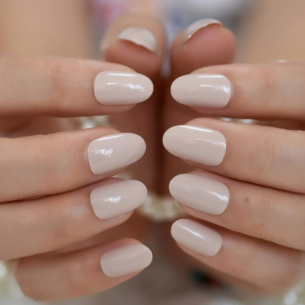 Mirror Silver False Nails STILETTO Point Metallic Acrylic Nail Tips 24pcs/kit Easy for Daily wear-Nail Inspo