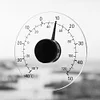 Circular Self Adhesive Window Outdoor Thermometer Pointer Temperature Meter