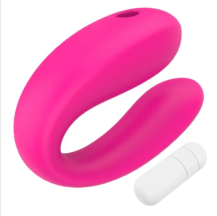 (จัดส่งจากกรุงเทพฯ)SHD Sihande S058 Vibi มัลติฟังก์ชั่นกระโดดไข่หญิง G-spot คู่ Dido vibrator กันน้ําคู่รูปตัว U