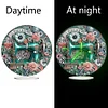 (US Local)Acrylic Special Shape Sewing Machine 5D Diamond Painting Clock Art Craft Kit