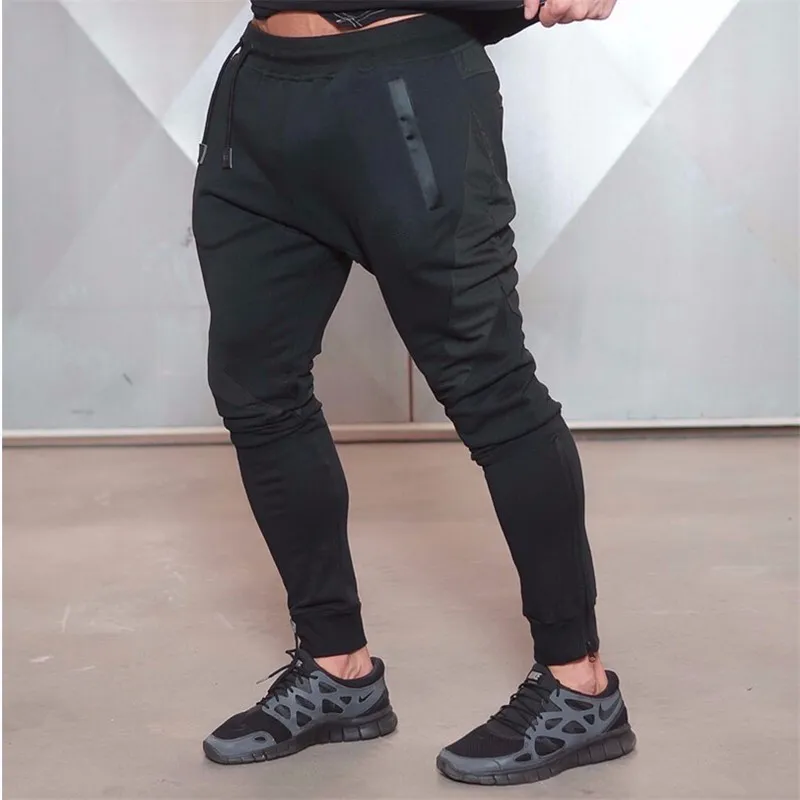 New Gold Medal Sports Fitness Pants Stretch Cotton Men's Fitness Jogging Pants Body Engineers Jogger Outdoor